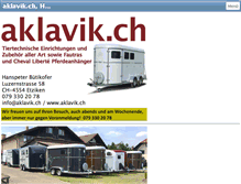 Tablet Screenshot of aklavik.ch